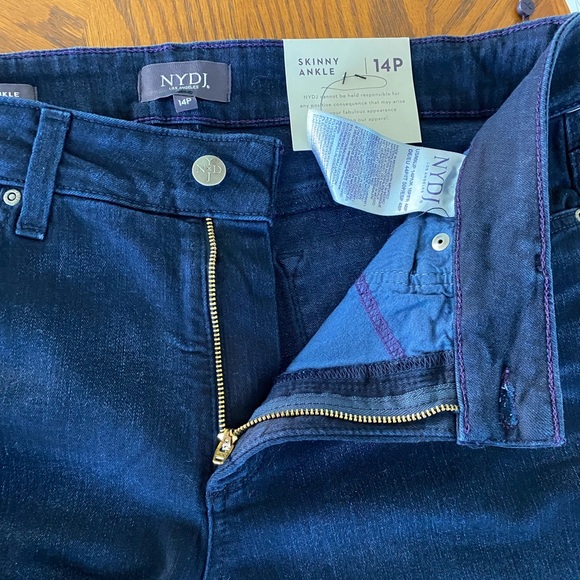 NYDJ Petite Womens Ami Skinny Ankle Jeans 14 P New - Picture 4 of 11